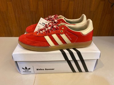 【S.M.P】adidas Samba Wales Bonner Red White GY6612