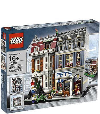 交換禮物【芒果樂高】Lego 10218 【Creator 寵物店】【街景】【壓盒還原_盒況優】