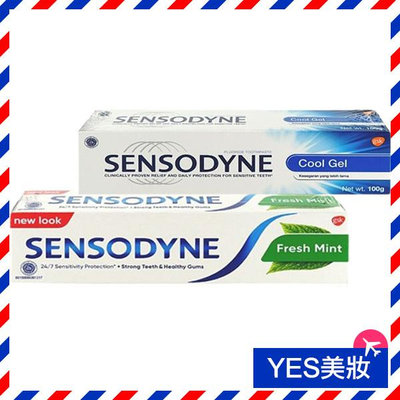 Sensodyne 舒酸定牙膏 100g 抗敏感 溫和 清新薄荷 口腔清潔【V407739】YES 美妝