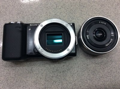 [保固一年] [高雄明豐] SONY NEX-5N+16mm f2.8  機身加鏡頭 便宜賣 5t 5r a5100