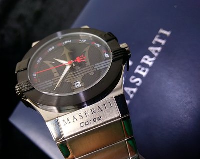 【小川堂】MASERATI 瑪莎拉蒂 R8853108001 經典海神大三叉 時尚鋼錶帶 精品男錶