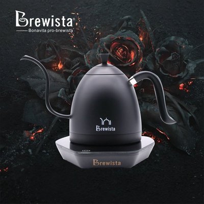 限量版 Brewista Artisan 600ml可調溫不鏽鋼手沖壺 (經典純黑色) 輕便易操作.手沖師比賽專用壺