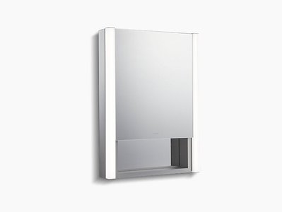 浴室的專家 *御舍精品衛浴 KOHLER 博納2.0系列 銀色 開放式鏡櫃 K-26384T-NA