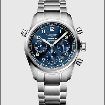 預購 LONGINES L38204936 42mm 浪琴錶 機械錶 手錶 先行者系列