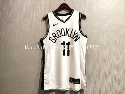 凱里·厄文(Kyrie Irving)  NBA布魯克林籃網隊 熱轉印款式 球衣11號 白色