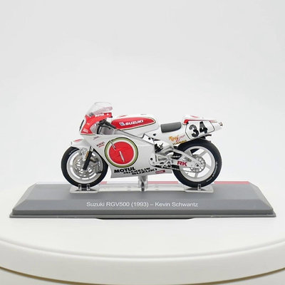 ixo 1/18 Moto GP 1993 Suzuki RGV500鈴木摩托車合金玩具模型34#