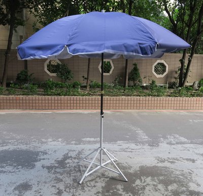 2.4米攤販大圓傘-420D抗UV防雨銀膠傘-未含傘座、攤販傘、戶外遮(雨)陽傘、沙灘傘、海灘傘
