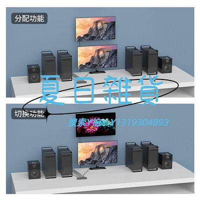 切換器邁拓 MT-HD4X2 HDMI矩陣切換器4進2出分配器 高清4K 獨立音頻分離