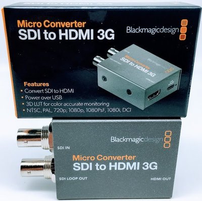 BlackMagic Design Micro Converter SDI to HDMI 3G 轉換器 (無AC版本)