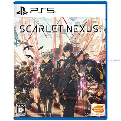PS5正版二手游戲 緋紅結系 猩紅節點 Scarlet Nexus 繁體中文 現貨