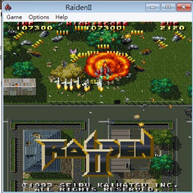 單機版PC雷電Ⅱ Raiden II 日本Seibu開發，台灣普威爾代理，絕版