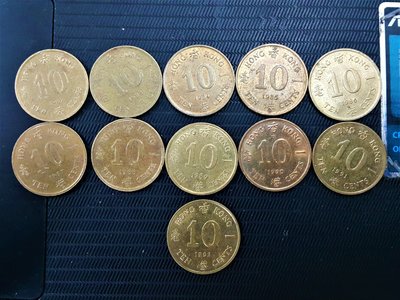 【亞洲】香港硬幣 5毫1毫 套裝硬幣