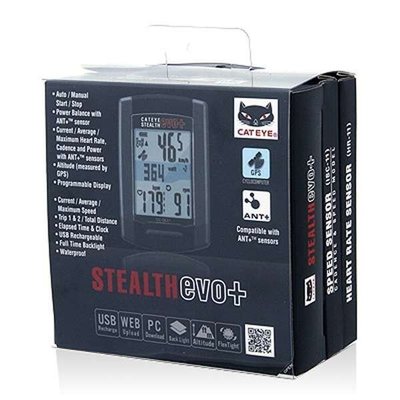 優惠價 CATEYE STEALTH evo+ CC-GL51 GPS碼錶 含Ant+發射器及Ant+心跳帶 全新公司貨