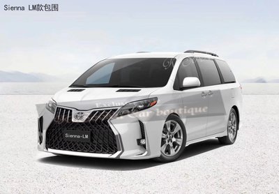 高速 2020 2019 Toyota sienna  LM包 LM  前保 後保 引擎蓋