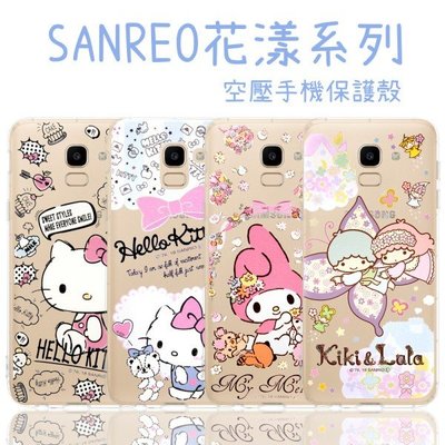 【Hello Kitty】Samsung Galaxy J6 花漾系列 氣墊空壓 手機殼