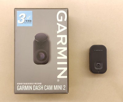 近全新 GARMIN Dash Cam Mini 2 行車記錄器