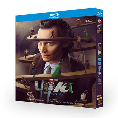 BD藍光碟 美劇 洛基 第2季 多國語 藍光洗版  洛奇 Loki 2碟盒裝