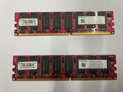 256MB DDR-400 kingmax 桌機 記憶體