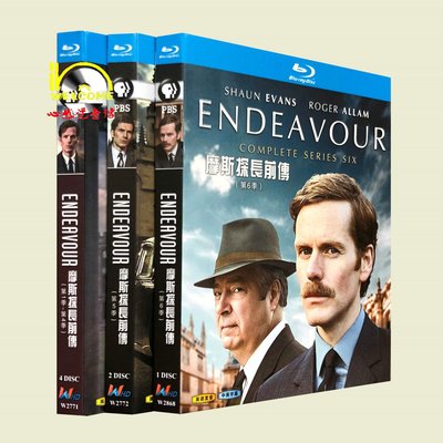 BD藍光英劇DVD 1080P Endeavour 摩斯探長前傳 1-6季 完整版