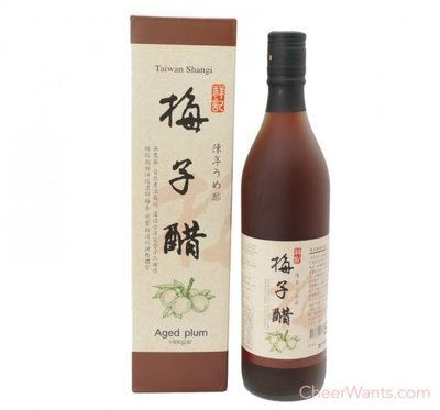 台灣嚴選古法釀製《祥記》陳年梅子醋(600ml/瓶)♥輕頑味