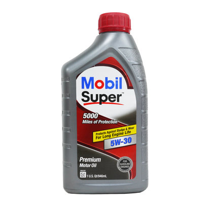 油購站 附發票可自取 MOBIL 美孚 SUPER 5000 5W30 合成機油 SN GF5 5W-30 美國原裝