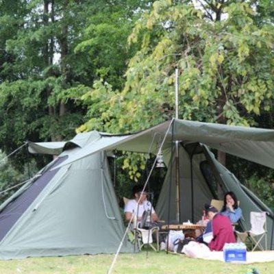 野營戶外帳篷雙峰庇護所天幕簡易生存防曬加厚遮陽棚涼棚多人裝備~特價