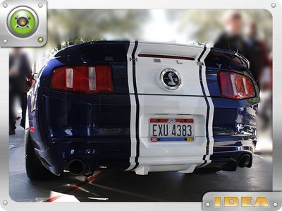 泰山美研社 D7994 Ford Mustang Shelby GT500 車款 後保險桿 國外進口