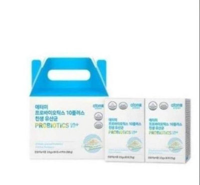 【玖玖代購】韓國Atomy艾多美 益生菌(Probiotics10+) 1組4盒共120包入