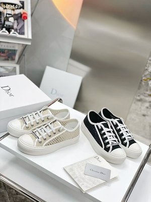 迪奧 Dior 帆布鞋 小白鞋