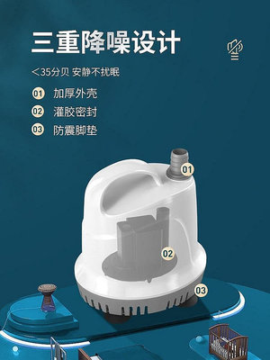 【現貨】yee魚缸抽水泵潛水泵底吸泵小型靜音過濾器水族箱循環泵吸便水泵