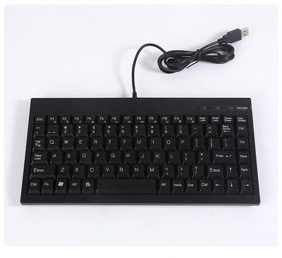 有線鍵盤筆記本迷你PS2工業臺式機外接小鍵盤USB有線巧克力超薄防水靜音鍵盤套裝