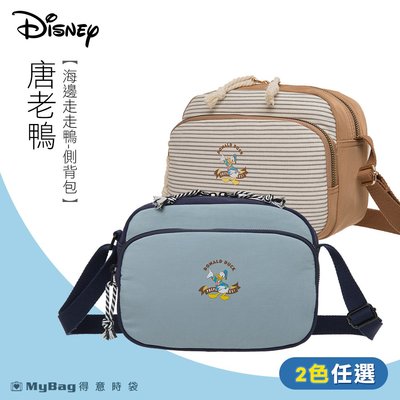 Disney 迪士尼 側背包 唐老鴨 海邊走走鴨 斜背包 可長夾 隨身小包 PTD22-C5-61 得意時袋
