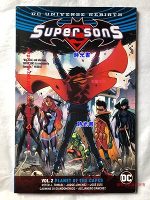 時光書 原版DC漫畫超凡雙子合訂本2 Super Sons V2 Planet of the
