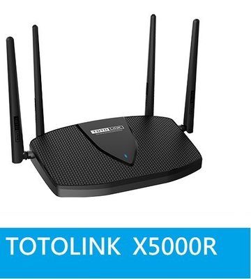 缺貨(公司貨附發票) TOTOLINK X5000R  AX1800 WiFi6 AX Giga無線路由器