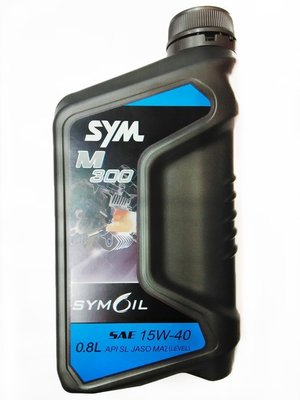 三立二輪 SYM三陽原廠M300 15W-40 API SL MA2四行程機油800cc(YAMAHA KYMCO可用)