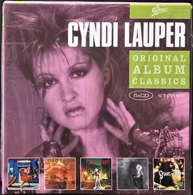 CYNDI LAUPER 辛蒂露波 /  ORIGINAL ALBUM CLASSICS 5CD 紙盒版【歐版全新未拆】