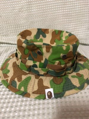 Bape 奔尼帽 漁夫帽 迷彩 a bathing ape