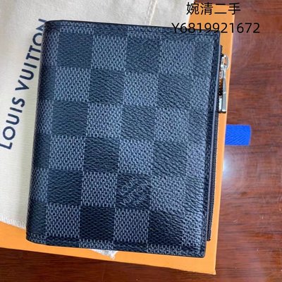 婉清二手 LOUIS VUITTON 路易威登 對折錢包 零錢包 N64021