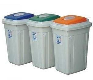 聯府 KEYWAY 日式分類附蓋垃圾桶 3色 收納桶/置物桶 CL95