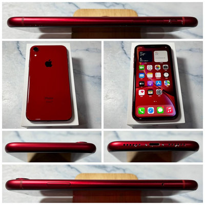 懇得機通訊 二手機 iPhone XR 64G 紅色 6.1吋 IOS 15.2.1【歡迎舊機交換折抵】475