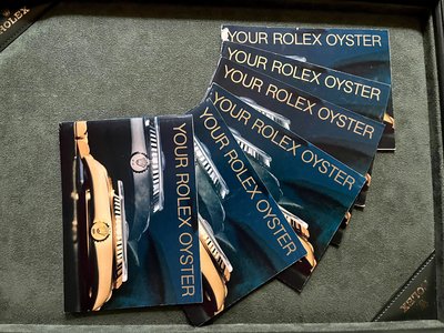 真品 勞力士 原廠手冊 Your Rolex Oyster 1988/1989年