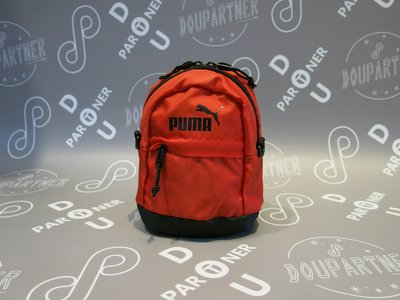 【Dou Partner】PUMA 基本系列 兩用後背包 雙肩包 側背包 小包 紅色 女款 076154-02