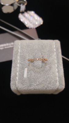 俐格珠寶批發 14K金 輕奢珠寶 鑽石戒指4分鑽石 婚戒女戒線戒 款號RT3004