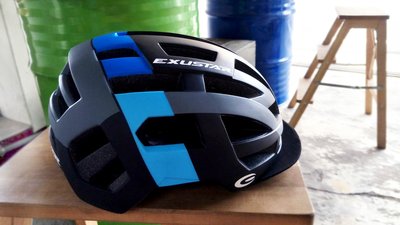 ~騎車趣免運~全新EXUSTAR安全帽 小帽簷設計 E-BHC301 頭盔