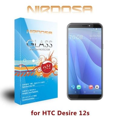 【愛瘋潮】免運 NIRDOSA HTC Desire 12s 9H 0.26mm 鋼化玻璃 螢幕 保護貼