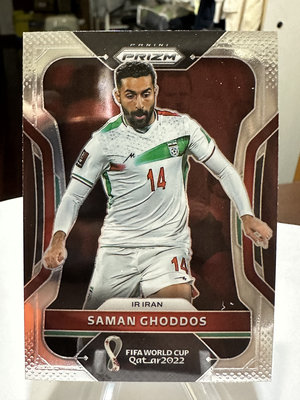 Saman Ghoddos #124 世足 帕尼尼 2022 World Cup Prizm Panini 卡達 世界盃 伊朗