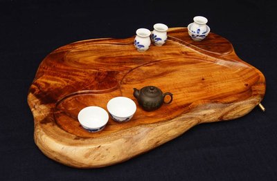 【阿里山小姑娘】台灣黃連木茶盤 (A7) ，尊貴的獨一無二