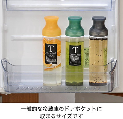 【東京速購】日本製 HARIO 耐熱玻璃水瓶 冷泡茶壺 1000ml FIR-100過濾瓶 濾網 玻璃瓶 冷泡茶
