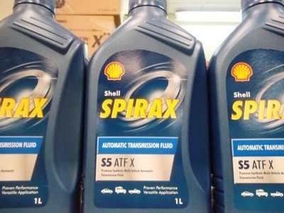 ☆採油館☆ 殼牌 Shell SPIRAX S5 ATF-X 全新頂級自動變速箱油 台灣正公司貨 滿箱送禮