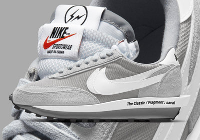 Nike LDWaffle sacai Fragment Design 灰白 DH2684-001